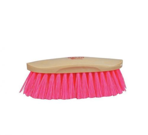 Medium - Hot Pink Synthetic Bristles - Grip Fit blocks - comfortable shape