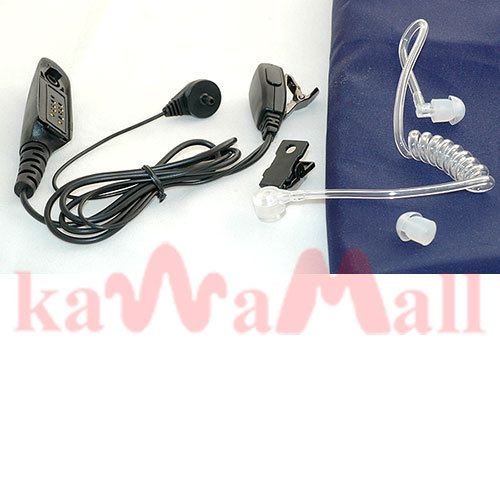 Ear Piece Headset mic w PTT Motorola HT1250 HT750 GP328