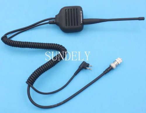 Hand held portable speaker/mic/antenna for motorola radio cls1453cb cls1453ch for sale