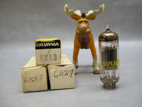 Sylvania 6KA8 Vacuum Tubes  Lot of 3