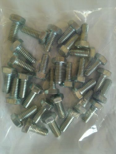 (75) pfc hex head cap grade 5 cap 5/16&#034;-18x1&#034; zinc plated for sale