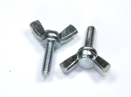 10 Pcs. WING SCREWS STAINLESS STEEL M4,M5,M6 (Length 10,12,15,20,25,30)