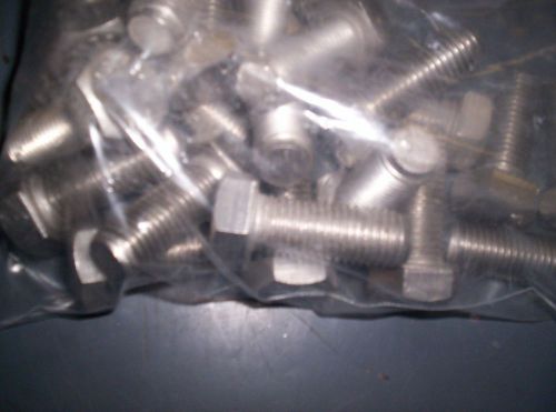 10-1.5 x 45 MM 18-8 Stainless Steel Hex Head Cap Screw 50 Pieces New