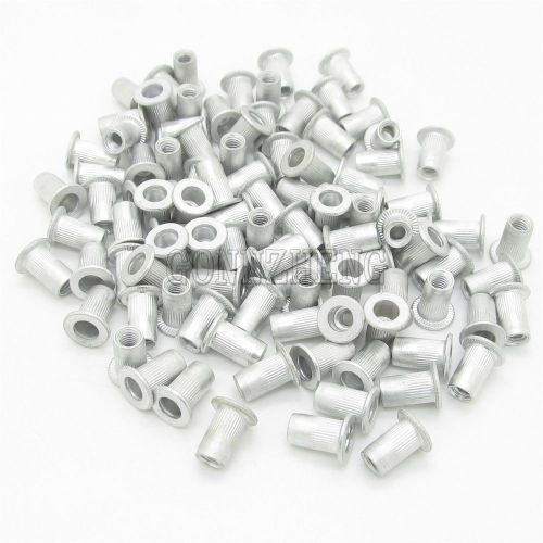 500pcs m4 m5 m6 stainless steel threaded rivet nut inserts rivnut nutsert for sale