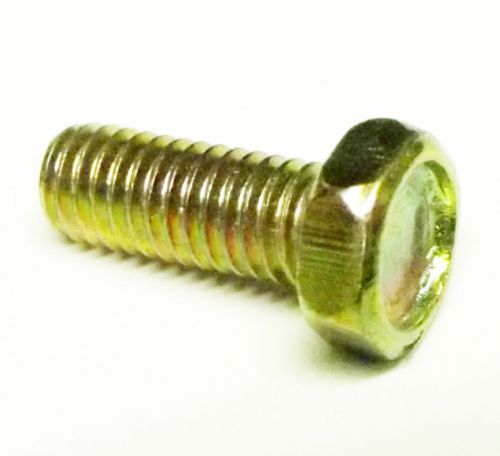 (CS-800-013) Hex Head Screw 10-32 x 1/2&#034; Zinc Yellow