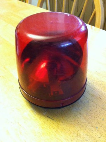 PSE Red Rotator Warning Beacon Safety Light Model 550 SAE-W3-77