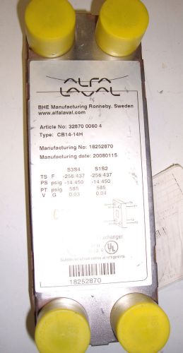 Alfa Laval Refrigerant Heat Exchanger Type CB14-14H