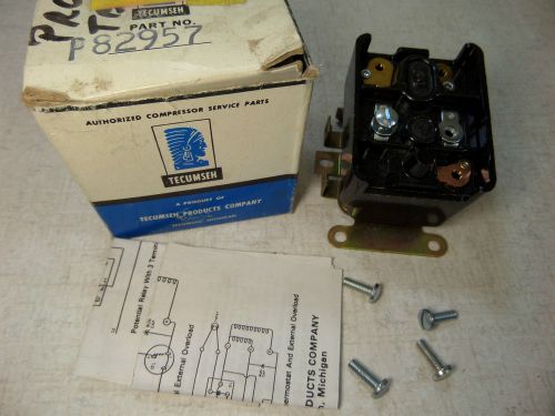 Tecumseh Compressor Service Parts P82957 Relay New Old Stock