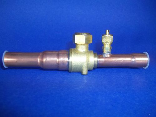 BALL VALVE / VB 58/ CONNECTION DIAMETER: 5/8&#034; ODF/ACCESS VALVE 1/4&#034; SAE