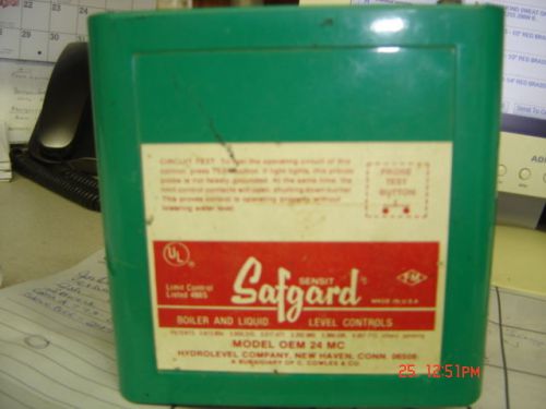 SAFEGARD OEM 170F HYDRO LEVEL CORP. BOILER AND LIQUID CONTROL SENSIT