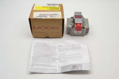 NEW MOOG G761-3504 S57JOGM4VPZ FLOW 58LPM SERVO HYDRAULIC VALVE B396889