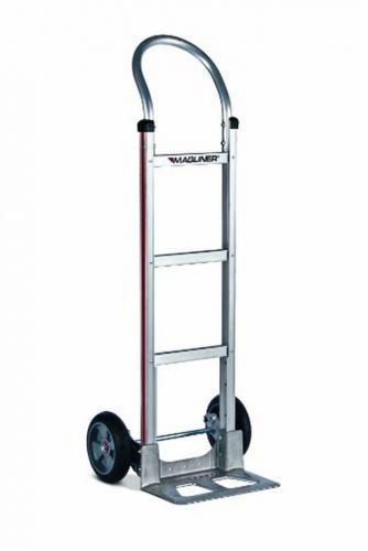 Magline HMK111AAA5 Aluminum Parcel Hand Truck w/ U-Loop Handle &amp; Cushion Wheels