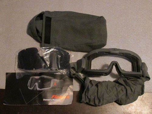 Arena Flakjak Protective Eyewear Ballistic Goggles Foliage Green