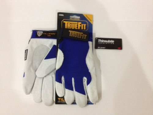 NEW TRUEFIT TILLMAN 1485L 3M THINSULATE® INSULATED GLOVES TOP GRAIN PIGSKIN