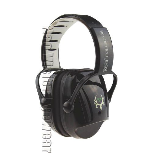 Bone Collector Auryon BLACK Ear Muffs Shooting Hearing Protection Adjust NRR22