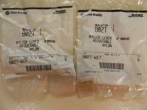 ALLEN-BRADLEY 802T-W17 SER.B NSFB   LOT OF 4!!