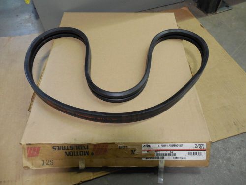 NEW GATES 2/B71 HI- POWERED II POWER BAND BELT B71 1-7/16&#034; WIDTH