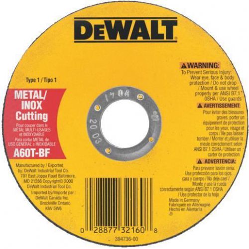 5&#034; 60G CUTOFF WHEEL DW8063