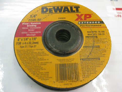 Dewalt Grinding Wheels Qty. 5  6&#034; X 1/4&#034; X 7/8&#034;