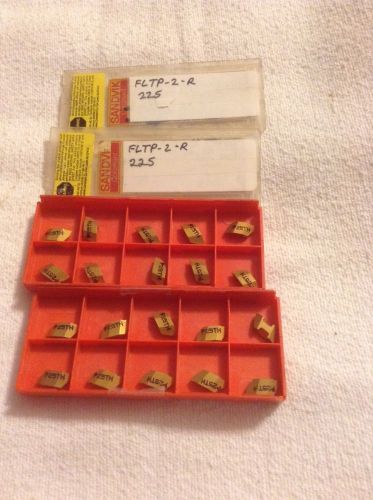 20 Piece Lot of Sandvik FLTP-2-R CNTP Inserts