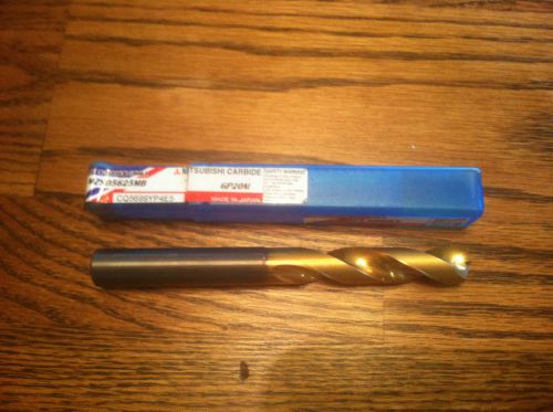 MITSUBISHI SOLID CARBIDE DRILL MZS 05625 MB GP20M