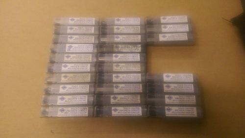 1 lot(27pcs) 4flt-1/2x1/2x1-1/4x3-1/4&#034; tialn coated premium cobalt (used) for sale