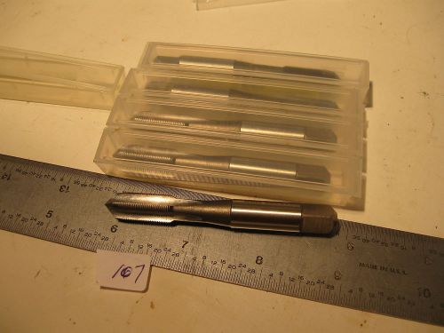 5 pc 3/8&#034;-40 HSSE North American GH# 302-A 225205 4 Flute Plug (107)