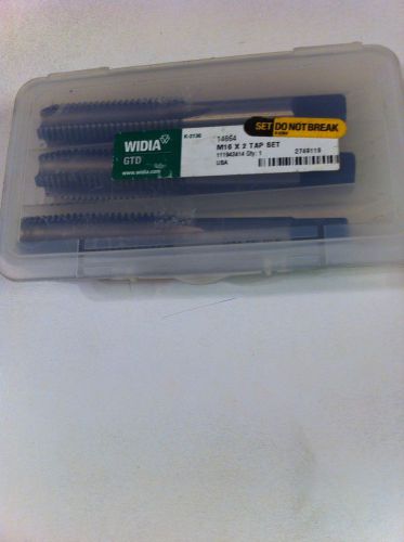 Widia M16 X 2 Tap Set #14864