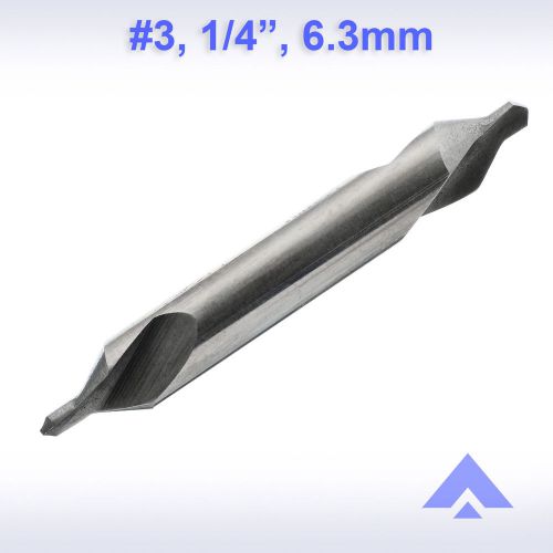 Altai Center Drill #3 1/4 HSS 1 bits 60 degree countersink combined lathe mill