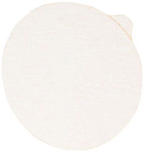 3M NX Disc PSA Paper W/ Tab, Aluminum Oxide, 6&#034; Diameter, 40 Grit, White