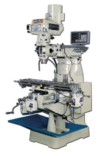 42&#034; tbl 3hp spdl baileigh vm-942 vertical mill, 220v 1-phase variable speed for sale