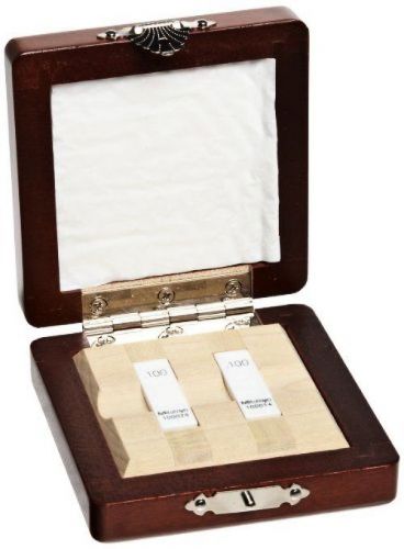 Mitutoyo 516-837-26 Ceramic Rectangular Wear Gage Block Set, ASME Grade AS-1,