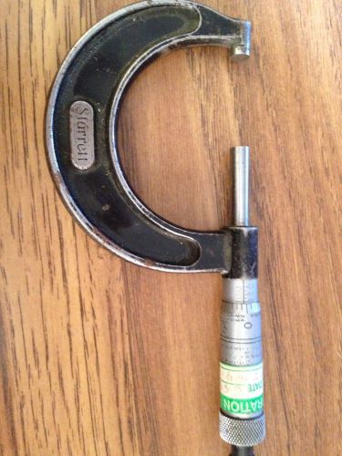 Starrett 1-2&#034;Outside Micrometer No 436