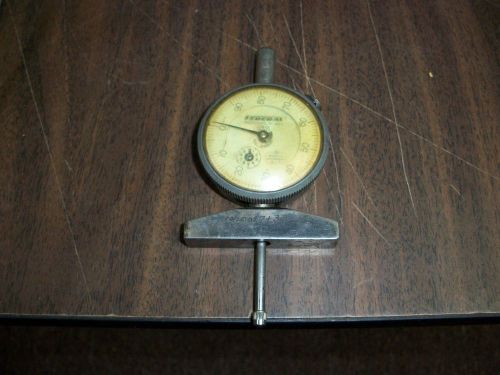 USED FEDERAL DIAL INDICATOR  2&#034; FACE  DEPTH GAUGE