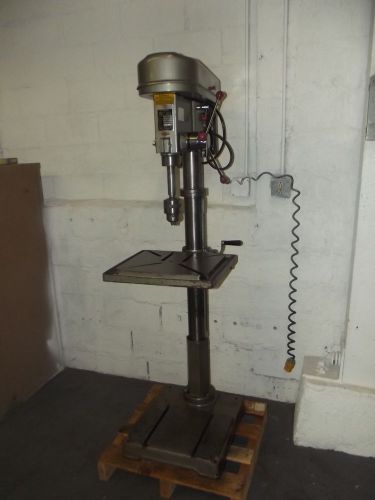 20&#034; Drill Press 1&#034; Cap,King Machinery Heavy Duty Flr Mdl , Exlt Runs Super !!!