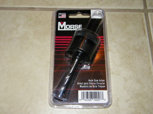 MORSE M45PC Arbor With Pilot Drill