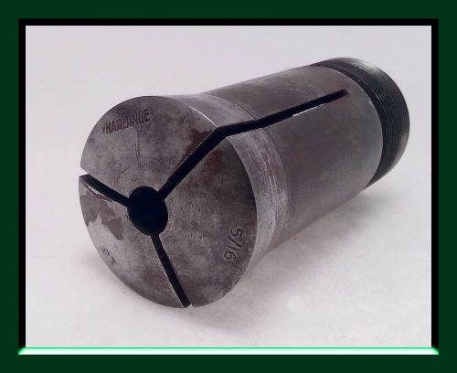 Hardinge 1J Collet 5/16&#034; Round # 15130019003125 / No Internal Threads