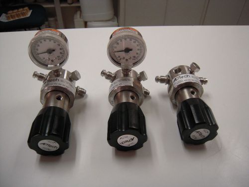 1606  Lot of 3 APTech AP1006S 4PW MV4 MV4 IV4 IN4 Single Stage Regulators