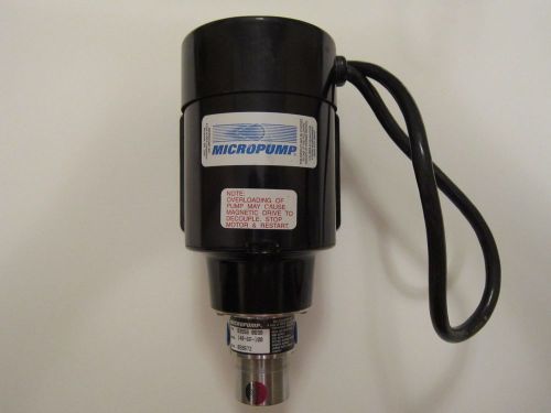 Stainless Steel &#034;MicroPump&#034;  33 GPH @ 0psi  26GPH @  40PSI  W/ 115 volt MagMotor