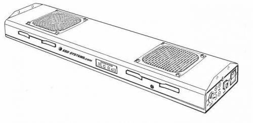 Critical environment (c/e) series overhead ionizer model # 43461 for sale