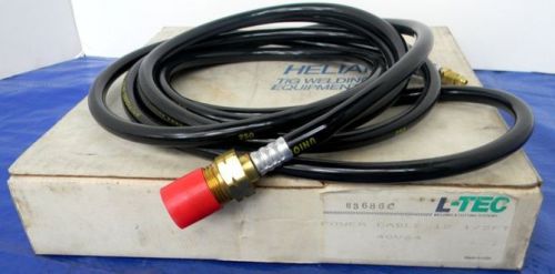 NEW ESAB LINDE TIG WELDING TORCH 12 1/2&#039; POWER CABLE