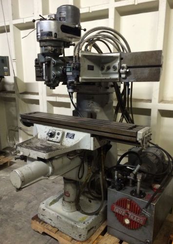 Bridgeport Vertical Mill Milling Machine W/ True Trace C-360 3D 1095 Tracing