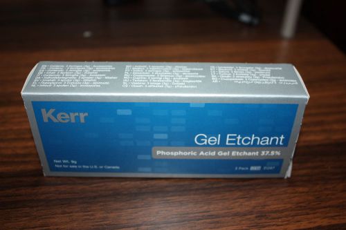 Kerr Dental Gel Etchant Syringes 3x3g (31297)