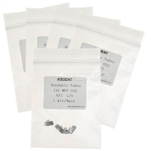 20 X Dental Orthodontic buccal tube 1st molar bondable non-convertible MBT .022&#034;