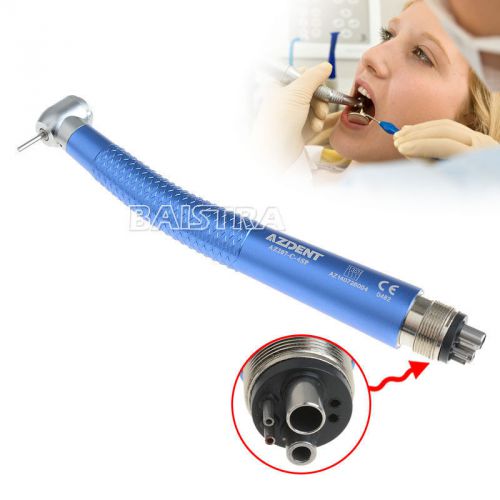 1 Pc Newest Dental Luxury High Speed Handpiece Standard Head Push Button 4 Hole