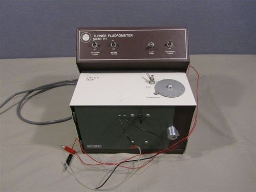 Turner Fluorometer model 111 for parts