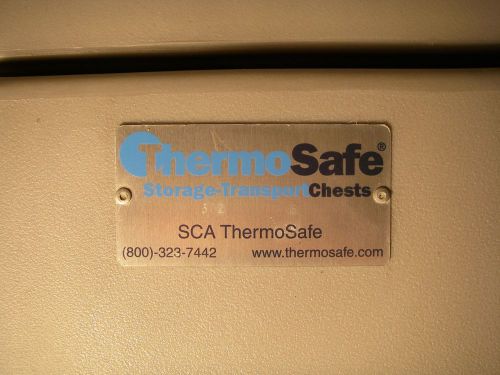 Thermosafe storage/transport chest model #302 for sale