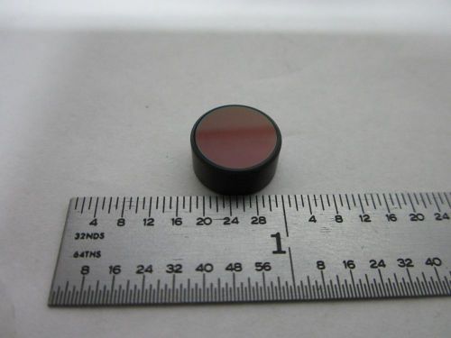 OPTICAL INFRARED FILTER LENS MIL SPEC LASER OPTICS AS IS BIN#L2-14