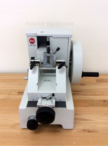 Leitz Leica 1512 Rotary Microtome LAB Specimen Oil Table Top