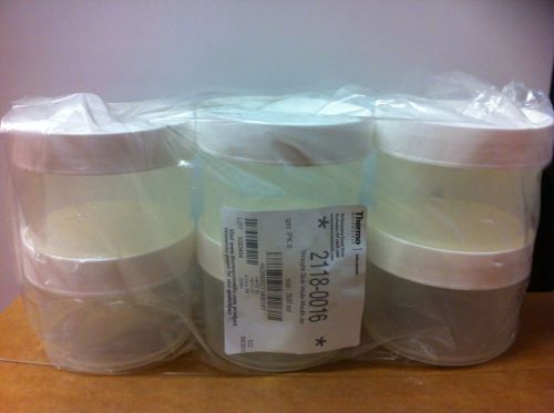 LOT OF 6 THERMO SCIENTIFIC 2118-0016 STRAIGHT-SIDE WIDE MOUTH JAR SIZE 500ML
